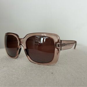 Maui Jim Two Steps Sunglasses in Transparent Pink with Magnification